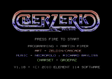 Berzerk Redux (C64)