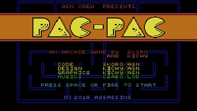 Neues Spiel „Pac-Pac“ für C16(64K) / Plus/4