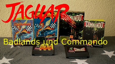 Badlands und Commando (Atari Jaguar)